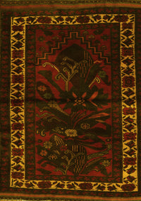Persian Yellow Traditional Rug, tr2335yw