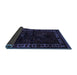 Sideview of Persian Blue Traditional Rug, tr2335blu