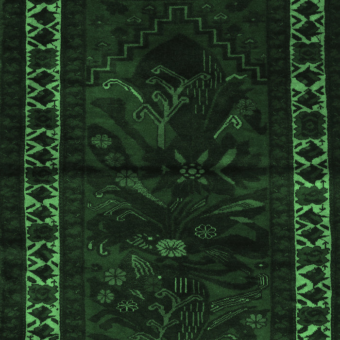 Persian Emerald Green Traditional Rug, tr2335emgrn