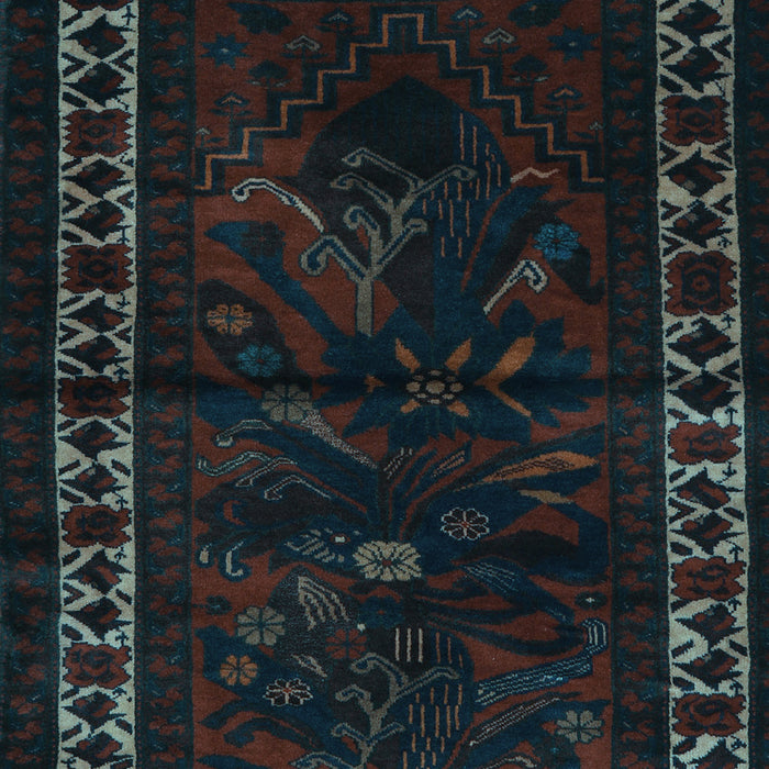 Persian Light Blue Traditional Rug, tr2335lblu