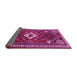 Sideview of Persian Pink Traditional Rug, tr2336pnk