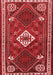 Persian Red Traditional Area Rugs