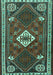 Persian Turquoise Traditional Rug, tr2336turq