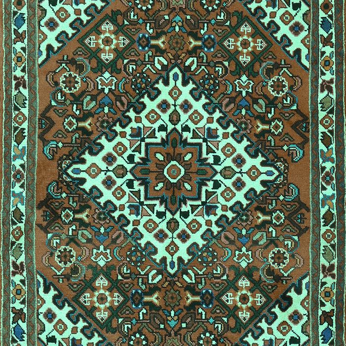 Persian Turquoise Traditional Rug, tr2337turq