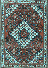 Persian Light Blue Traditional Rug, tr2337lblu