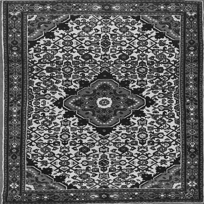 Serging Thickness of Persian Gray Traditional Rug, tr2338gry