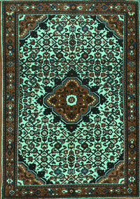 Persian Turquoise Traditional Rug, tr2338turq