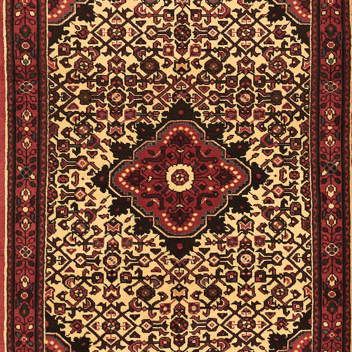 Machine Washable Persian Brown Traditional Rug, wshtr2338brn