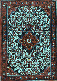 Persian Light Blue Traditional Rug, tr2338lblu