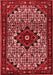Persian Red Traditional Area Rugs