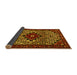 Sideview of Persian Yellow Traditional Rug, tr2338yw