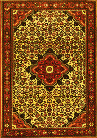 Persian Yellow Traditional Rug, tr2338yw
