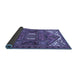 Sideview of Persian Blue Traditional Rug, tr2339blu