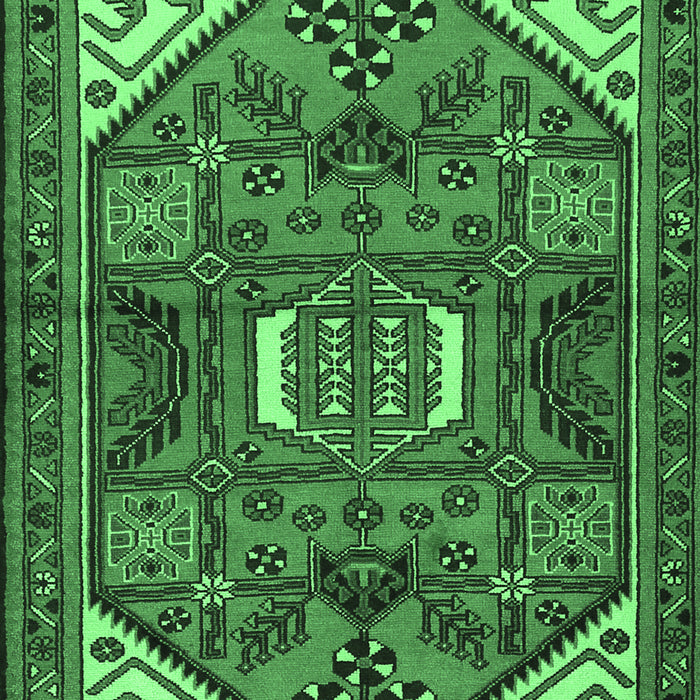 Persian Emerald Green Traditional Rug, tr2339emgrn