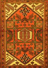 Persian Yellow Traditional Rug, tr2339yw