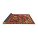 Sideview of Persian Brown Traditional Rug, tr2339brn