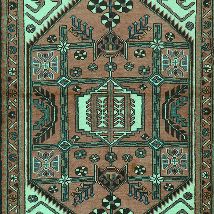 Persian Turquoise Traditional Rug, tr2339turq