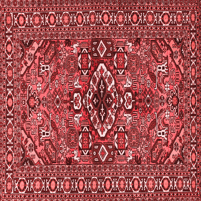 Machine Washable Persian Red Traditional Rug, wshtr2340red