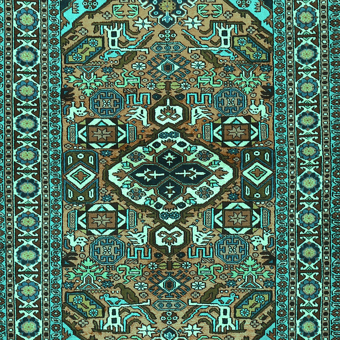 Persian Turquoise Traditional Rug, tr2340turq