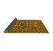Sideview of Persian Yellow Traditional Rug, tr2340yw