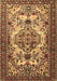 Machine Washable Persian Brown Traditional Rug, wshtr2341brn