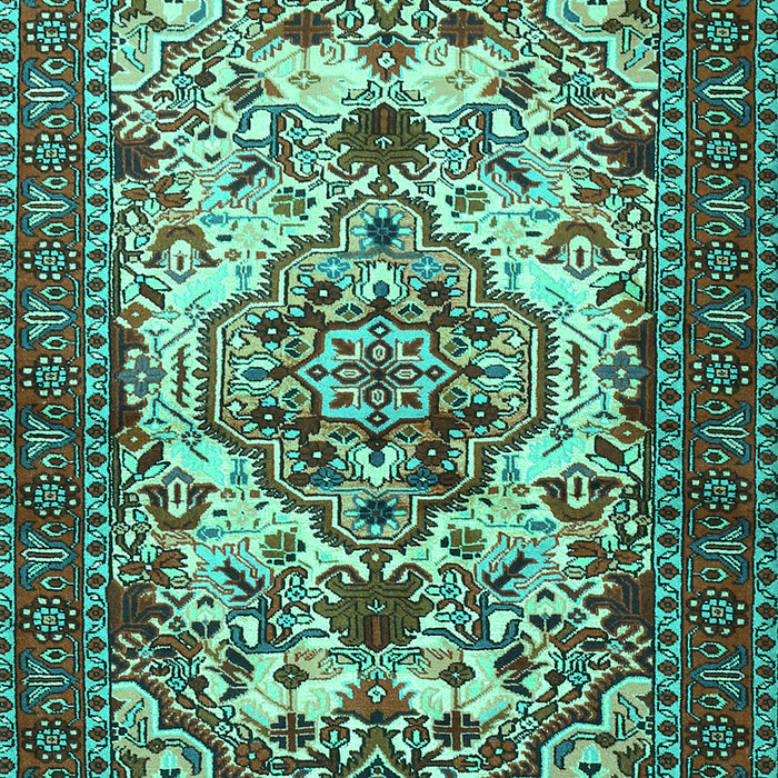 Persian Turquoise Traditional Rug, tr2341turq