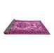 Sideview of Persian Pink Traditional Rug, tr2341pnk