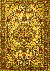 Persian Yellow Traditional Rug, tr2341yw