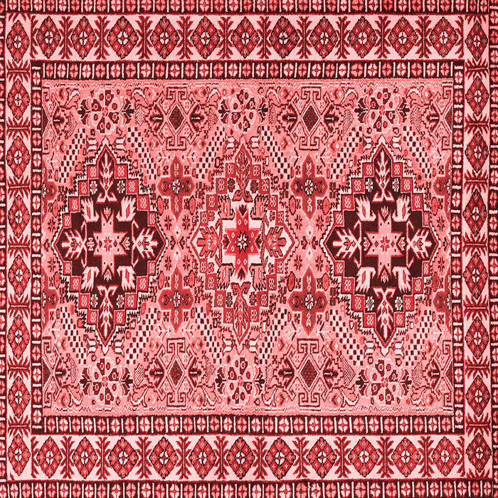 Machine Washable Persian Red Traditional Rug, wshtr2342red