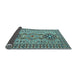 Sideview of Persian Light Blue Traditional Rug, tr2342lblu