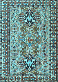 Persian Light Blue Traditional Rug, tr2342lblu