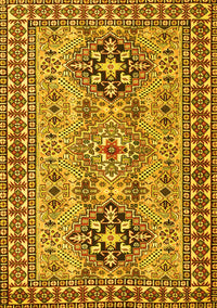 Persian Yellow Traditional Rug, tr2342yw