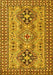 Persian Yellow Traditional Rug, tr2342yw