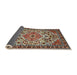Sideview of Traditional Light French Beige Brown Persian Rug, tr2343