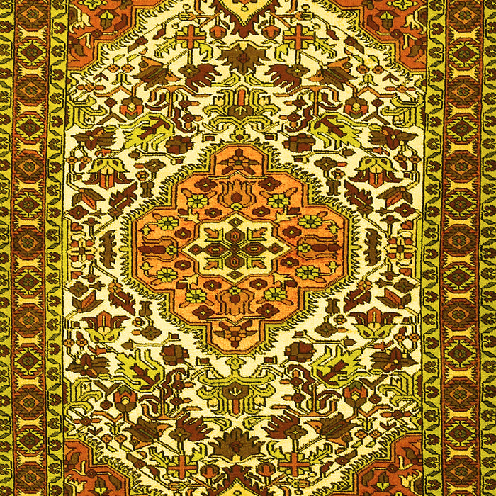 Persian Yellow Traditional Rug, tr2343yw