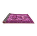 Sideview of Persian Pink Traditional Rug, tr2344pnk