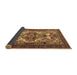 Sideview of Persian Brown Traditional Rug, tr2344brn