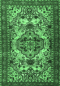 Persian Emerald Green Traditional Rug, tr2344emgrn