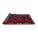 Sideview of Traditional Black Persian Rug, tr2345