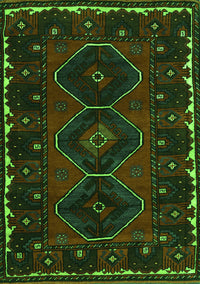 Persian Green Traditional Rug, tr2345grn