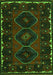 Persian Green Traditional Rug, tr2345grn