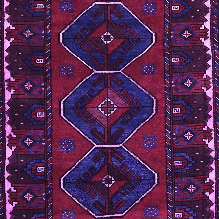 Machine Washable Persian Purple Traditional Area Rugs, wshtr2345pur