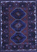 Persian Blue Traditional Rug, tr2345blu