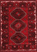 Persian Red Traditional Area Rugs