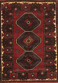 Persian Brown Traditional Rug, tr2345brn