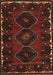 Persian Brown Traditional Rug, tr2345brn