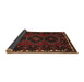 Sideview of Persian Brown Traditional Rug, tr2345brn