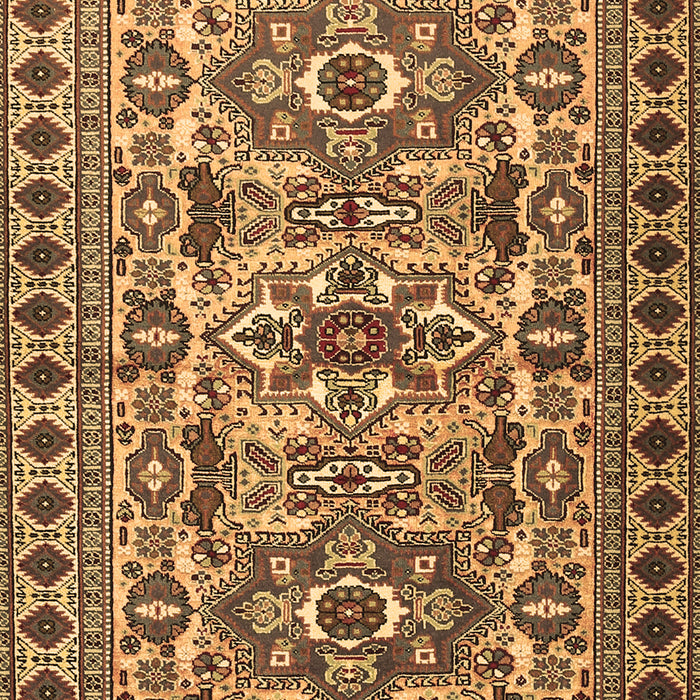 Machine Washable Persian Brown Traditional Rug, wshtr2346brn