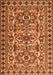 Persian Orange Traditional Rug, tr2346org