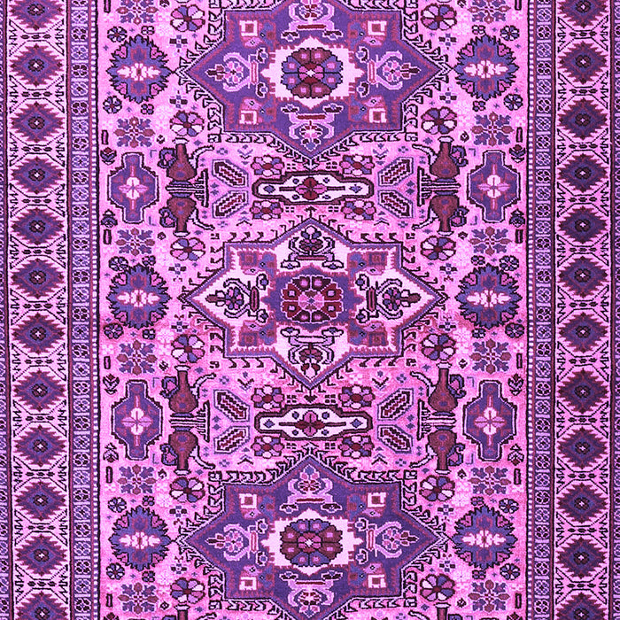 Machine Washable Persian Purple Traditional Area Rugs, wshtr2346pur